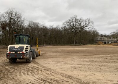 Actualités MKRS-W : Cire, lancement du chantier (image d'un tracteur sur un chantier) - Architecte Oise